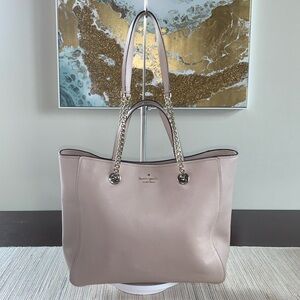 Kate Spade all leather shoulder bag/hand bag EUC